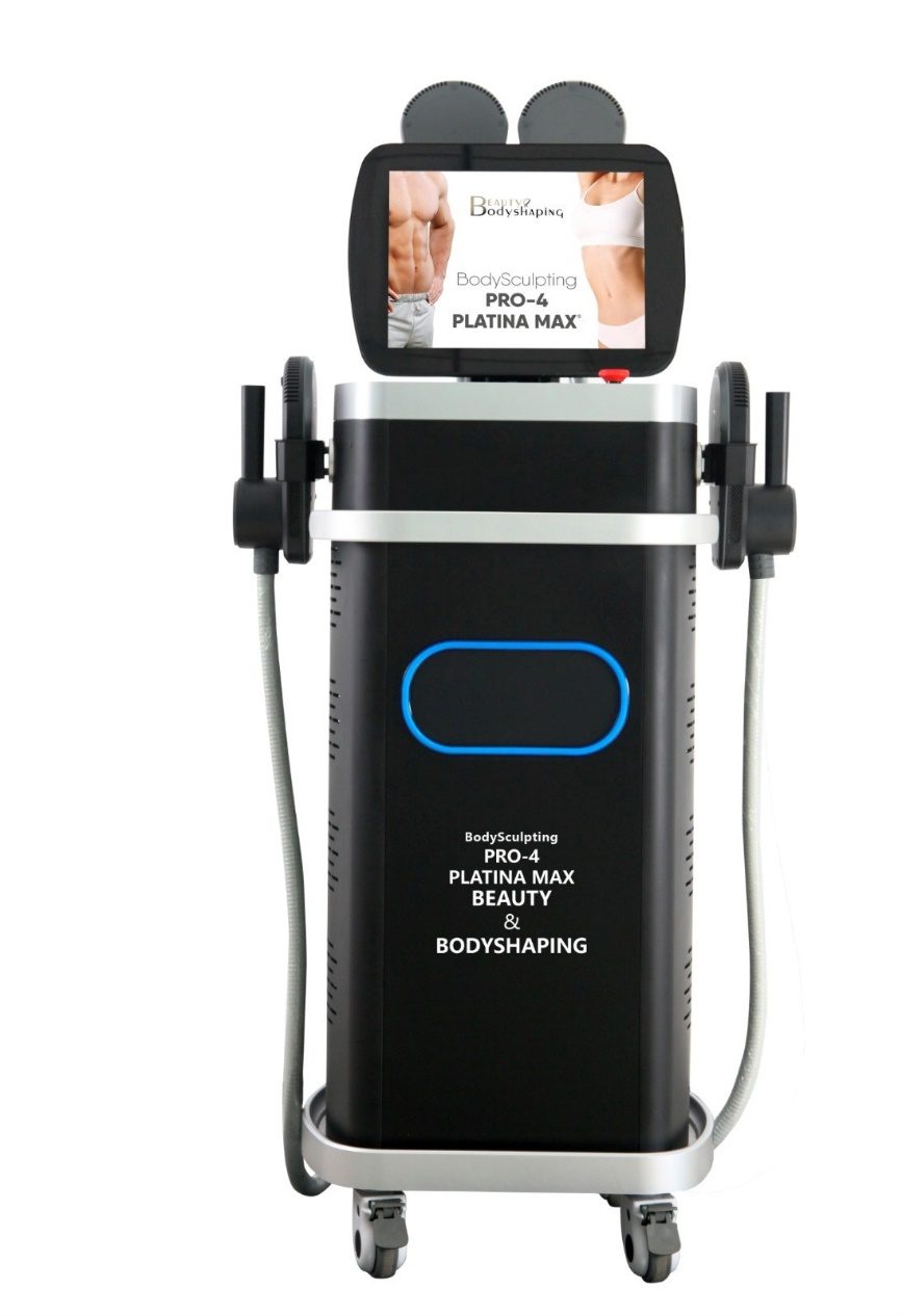 De BodySculpting PRO-4 met vier handstukken